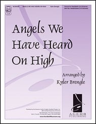 Angels We Have Heard on High Handbell sheet music cover Thumbnail